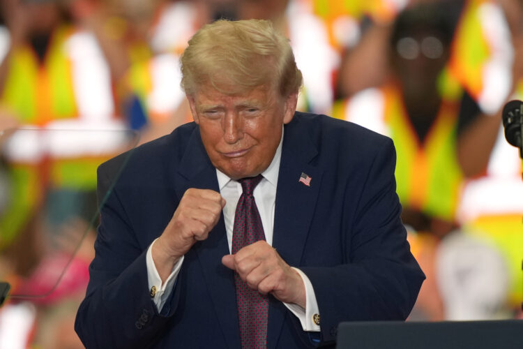 Trump visits battleground Pa. ahead of midterms